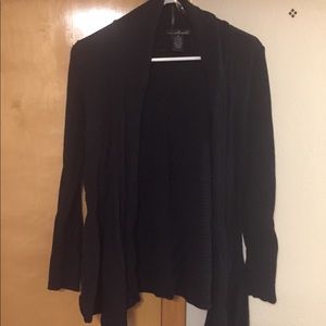 Black Cardigan Sweater